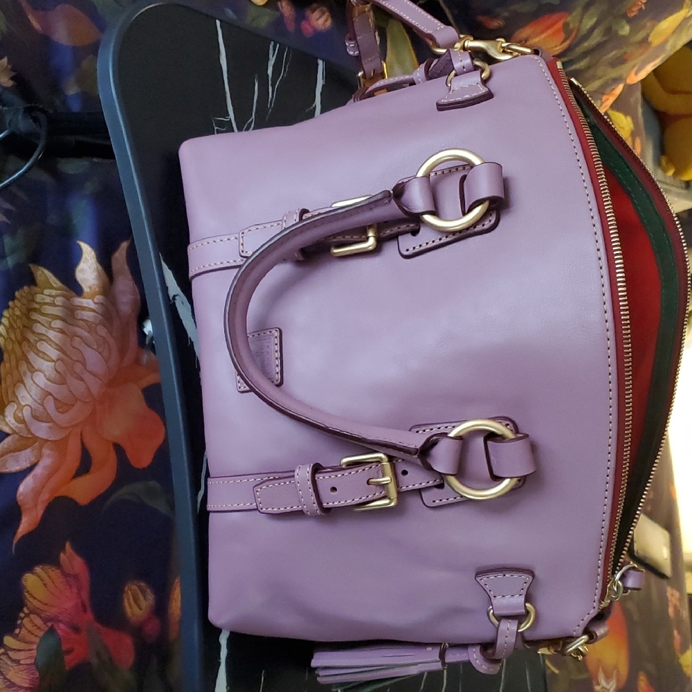 Elegant Mauve Handbag